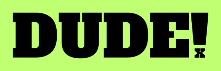 DUDE! logo